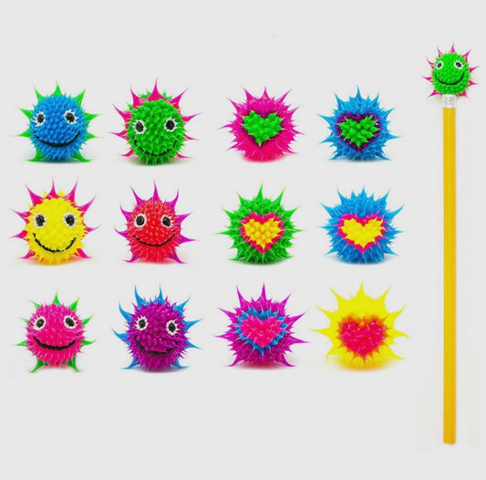 Spiky Pencil Toppers
