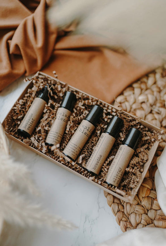Essential Oil Rollers Gift Set